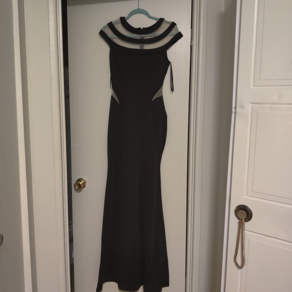 Black gown